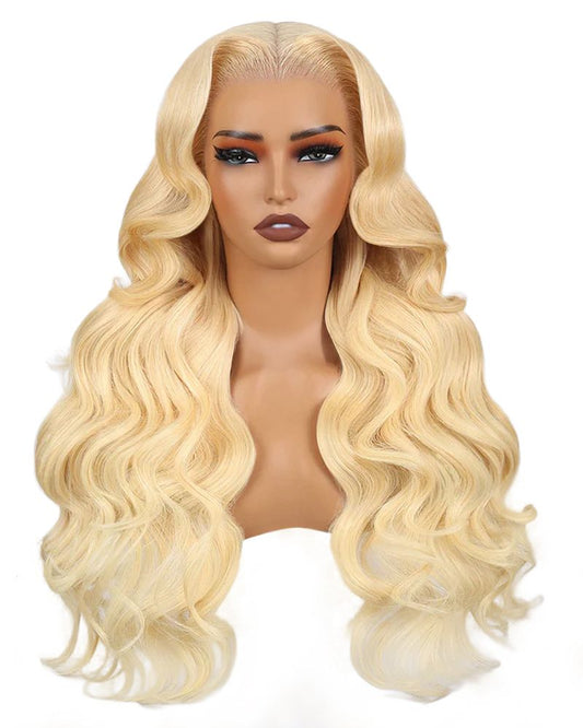 613 Platinum Blonde Lace Frontal Wig